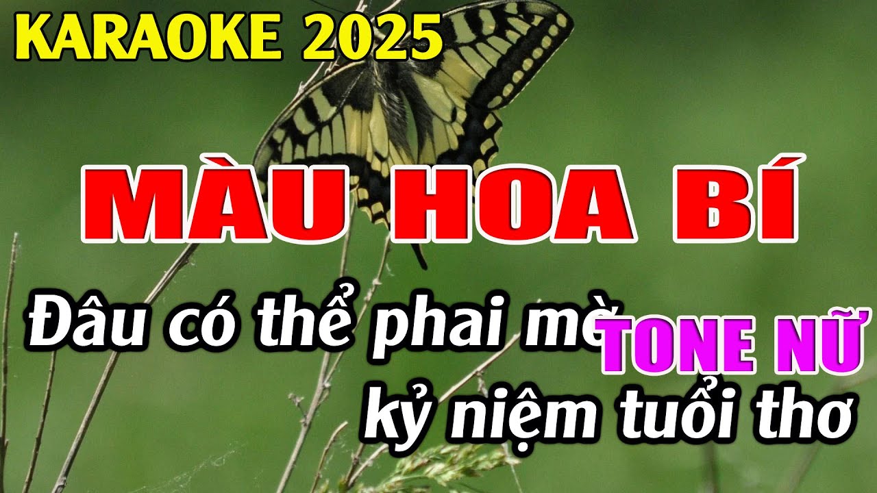 mega888 Màu Hoa Bí Karaoke Tone Nữ Karaoke Tuyệt Phẩm - Beat Mới