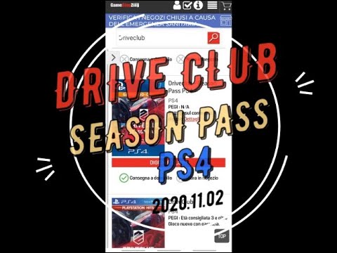Driveclub Season Pass 2020 Youtube