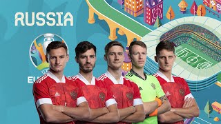 Russia Official Squad in Euro 2020