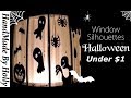 Window Silhouettes Halloween under $1