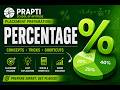 Percentage Questions & Shortcuts | TCS, Infosys, Wipro Placement Prep