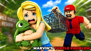 SML ROBLOX:  Marvin Turtle Problem ! ROBLOX Brookhaven 🏡RP - Funny Moments