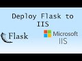 Using Flask with IIS