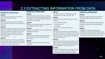 AP CSP Exam Review BIg Idea 2: Data