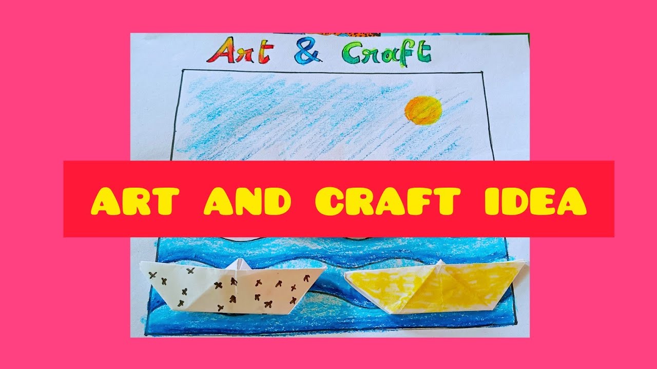 Easy Art And Craft Idea Art And Craft With Paper And Colours How To easy-art-and-craft-idea-art-and-craft-with-paper-and-colours-how-to