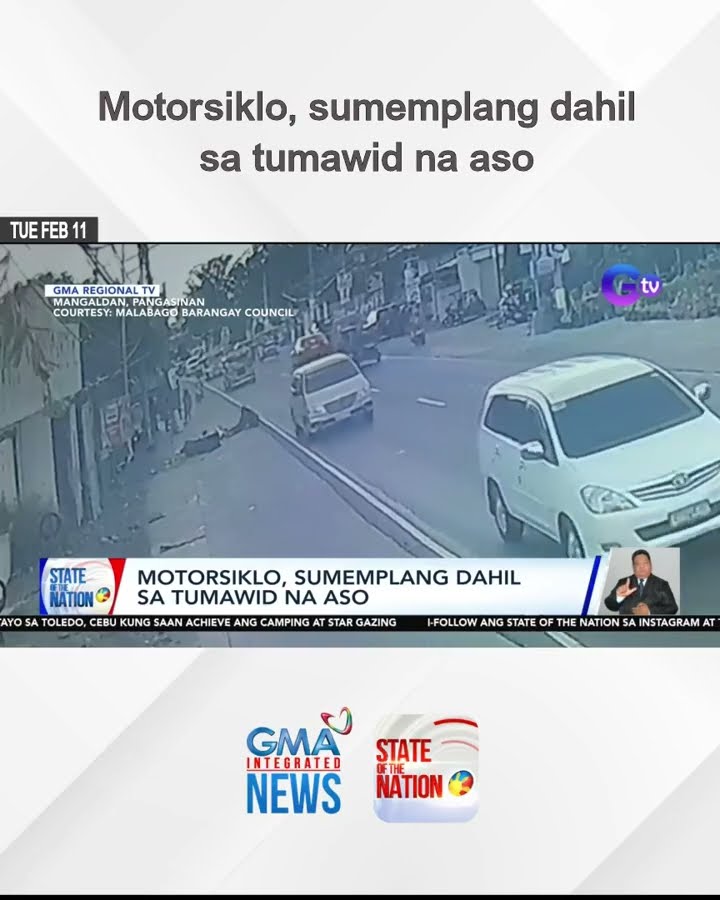 Motorsiklo, sumemplang dahil sa tumawid na aso | SONA