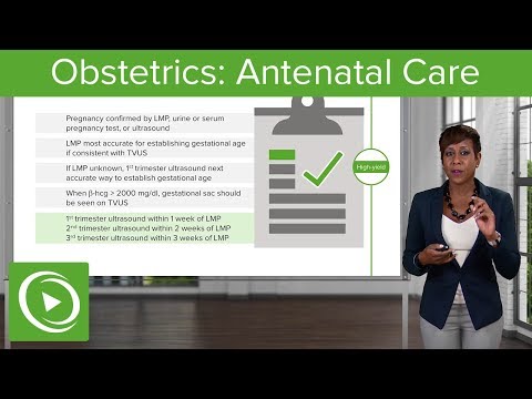 Antenatal Care – Obstetrics | Lecturio