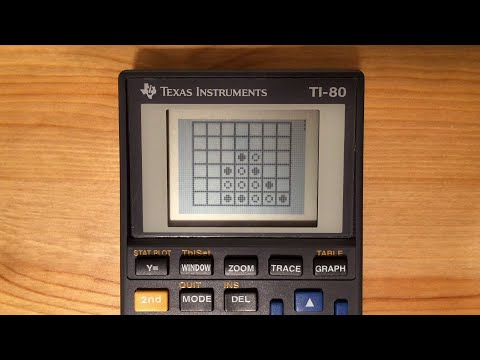 TI-80 Calculator - Connect 4 Gameplay + Code