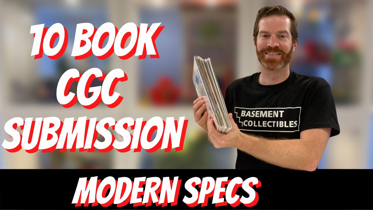 10 COMIC CGC SUBMISSION / MODERN SPEC / PRICE BREAKDOWNS
