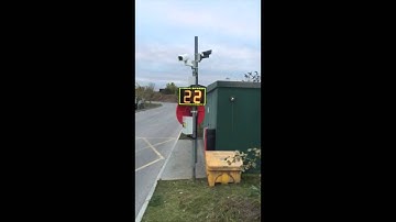 TS Radar Speed Sign with Site Sentry Speed Camera
