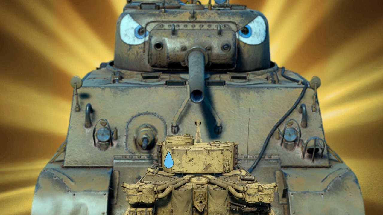 Sherman Supremacy. Low-tier Shermans VS Tigers, Panthers, and T-34-85s.