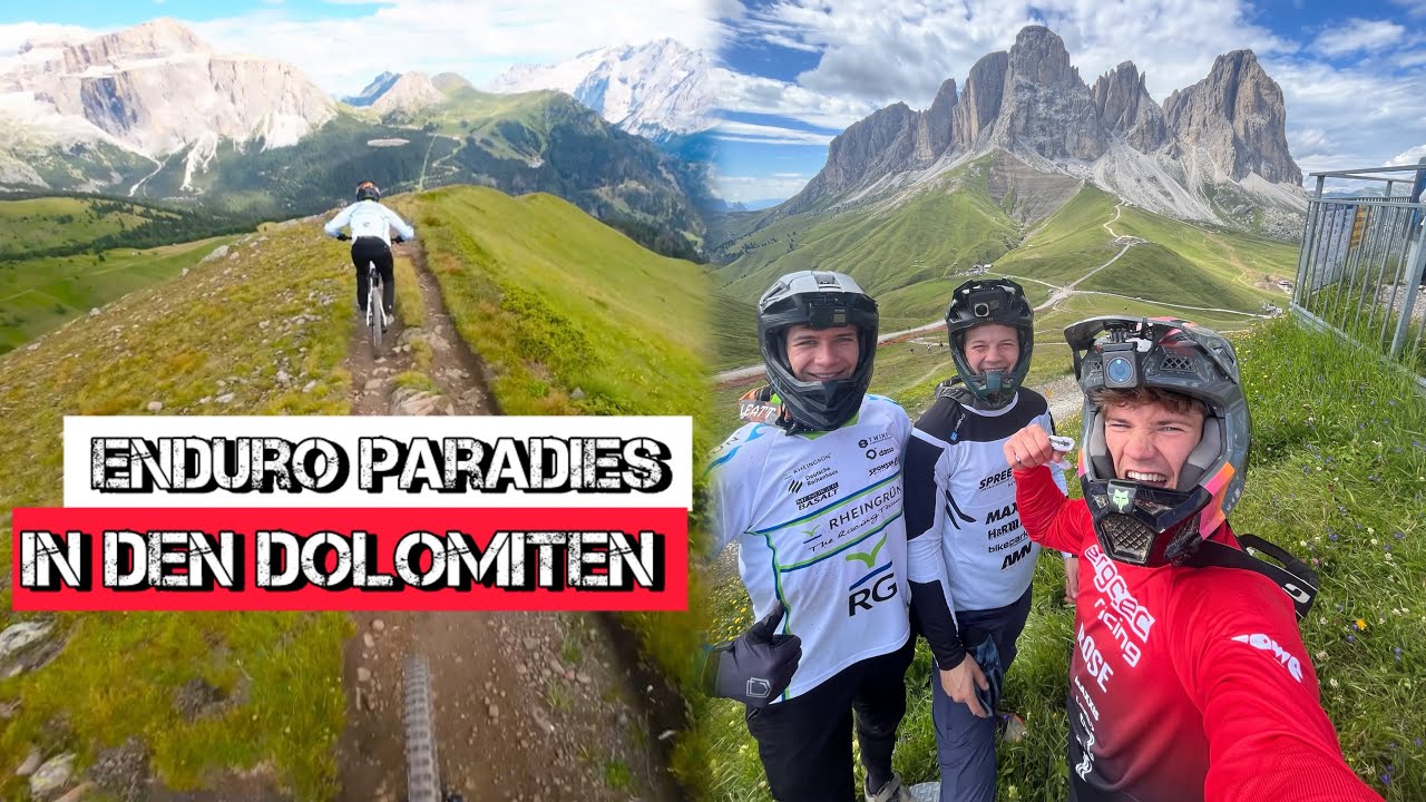 Traum Enduro Trails in den Dolomiten🏔️ Val di Fassa Bikepark / EDR Strecken / Steffen Smets