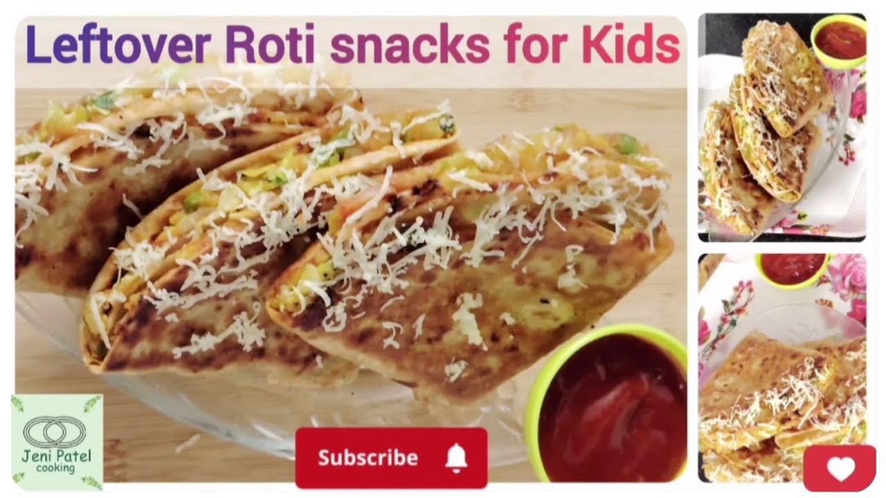 Leftover Roti Snacks વધેલી રોટલીનો ટેસ્ટી નાસ્તો | बची हुई रोटी का लाजवाब नास्ता | Leftover ...