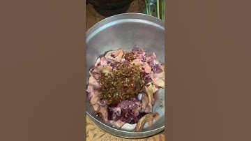 อ่อมไก่บ้านใส่ผักอิตู่หอมๆจ้า #food #งานบ้าน #แม่ลูกอ่อน