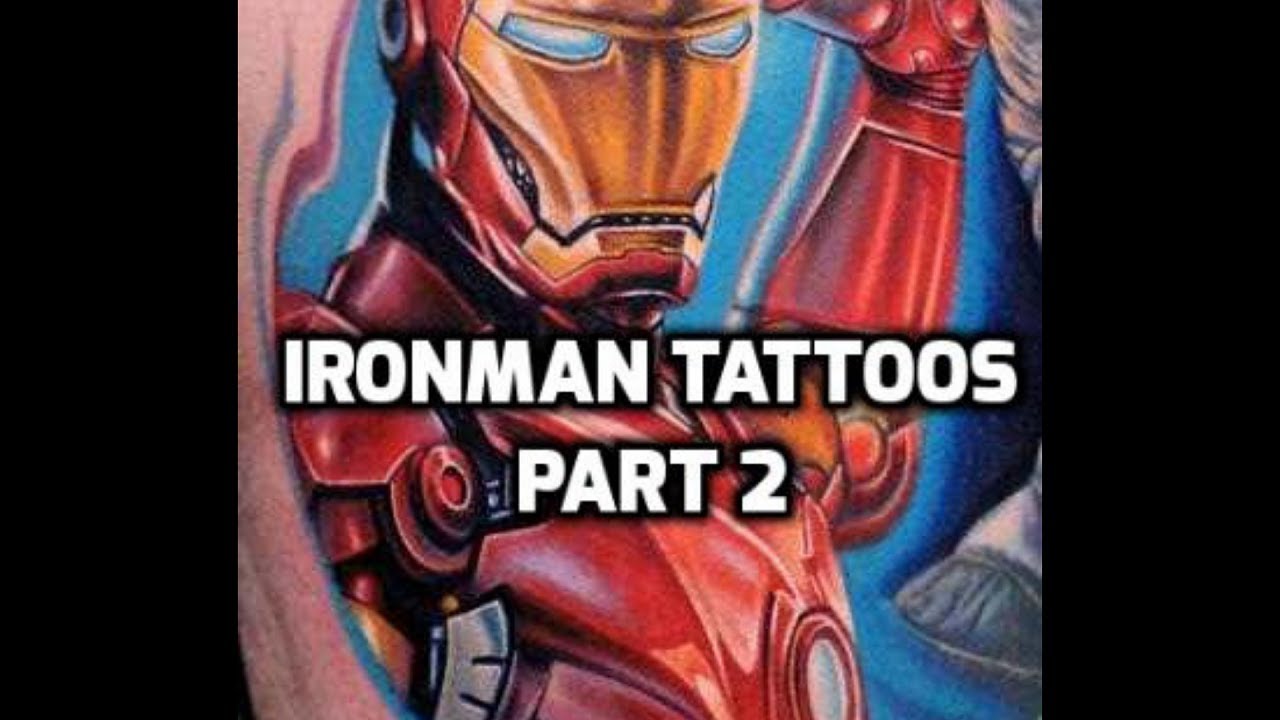 ironman tattoo marvel