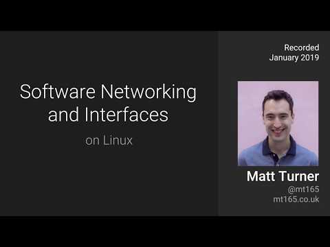 Software Networking and