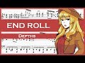 End roll  depths piano sheet music