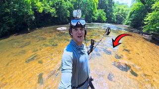 They Lost So Much Stuff in this River! Found Rings & Valuables (Metal Detecting)