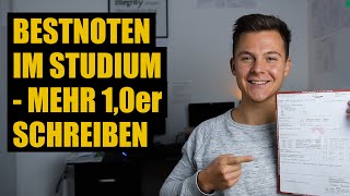 Bessere Noten im Studium - Meine 5 Tipps zu mehr 1,0er [BWL]