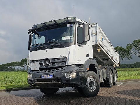 Film: Mercedes-Benz AROCS 2646 6X4 MEILLER BORDMAT. — 2020 — prezentacja pojazdu