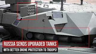 Russian Receive New Advanced T-90M, T-72B3M & T-80BVM Tanks Now Feature Next-Gen Drone Shields