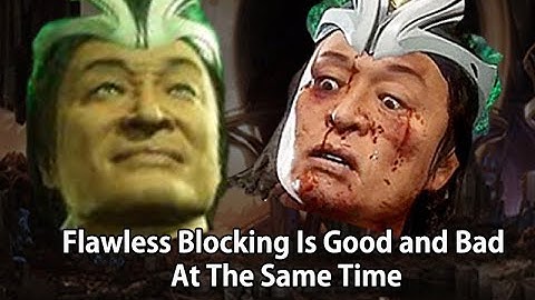 How Flawless Blocking Is Good and Bad