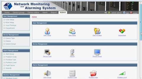 Network Monitoring & Alarming System