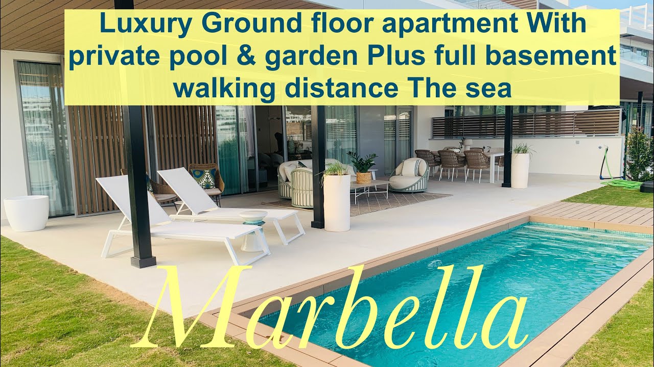 Image showcasing Luxury Marbella Ground Floor Apartment with Private Pool & Stunning ...