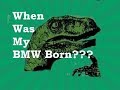 How To Find Manufacturer Build Date In BMW Hidden Menu "Hersteller Baudatum"