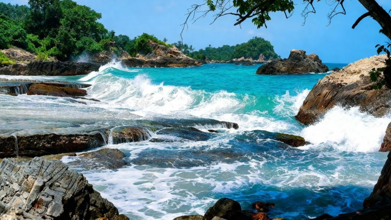 🌌 TRANQUIL OCEAN WAVES – CALM SEA SOUNDS FOR DEEP FOCUS