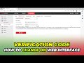 How To Change Hikvision DVR Verification Code Via Web Browser