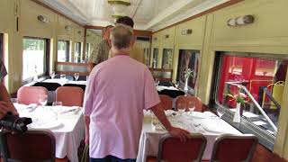 Greenwood Railroad Museum - a visit by the Carolina Railroad Heritage Assn.  - touring the railcars