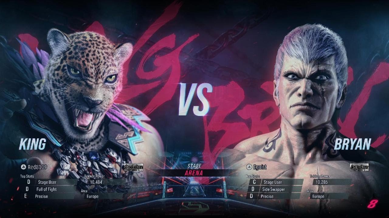 king-vs-bryan-tekken-8-closed-network-test-youtube