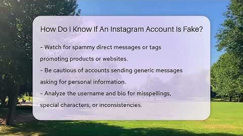 How Do I Know If An Instagram Account Is Fake? - Everyday-Networking