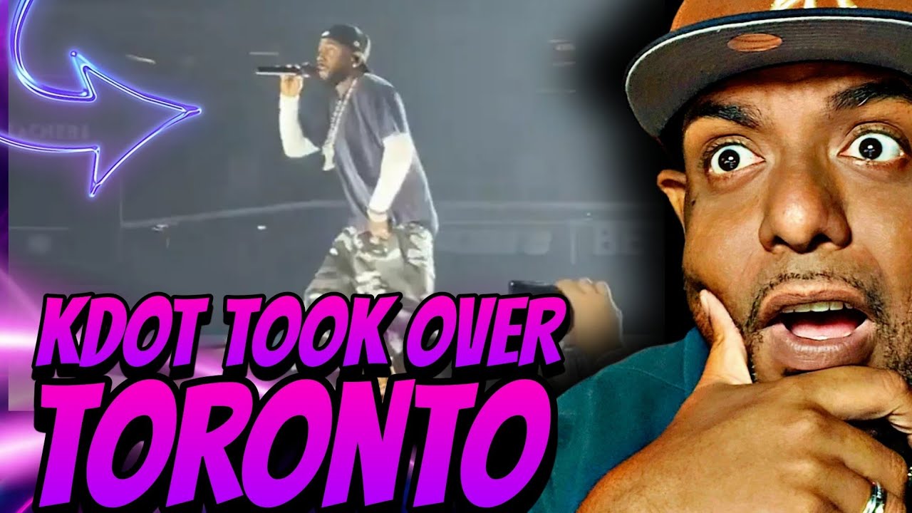 KDOT WONT LET UP !!!! | Kendrick Lamar - Not Like Us - Live in Toronto | REACTION!!