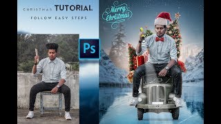 Christmas Special Editing 2018 - Photo Manipulation  Idea  - Easy By - Sony Jackson screenshot 1