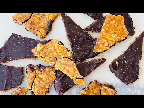 ნუშის გოზინაყი შოკოლადით