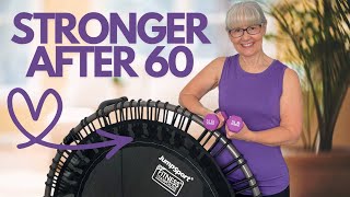 Achieve TOTAL Body Fitness with Cardio and Weights on the Rebounder