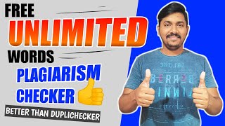 Free Plagiarism Checker Without Word Limit | Unlimited Words Plagiarism Checker with 💯% Accuracy