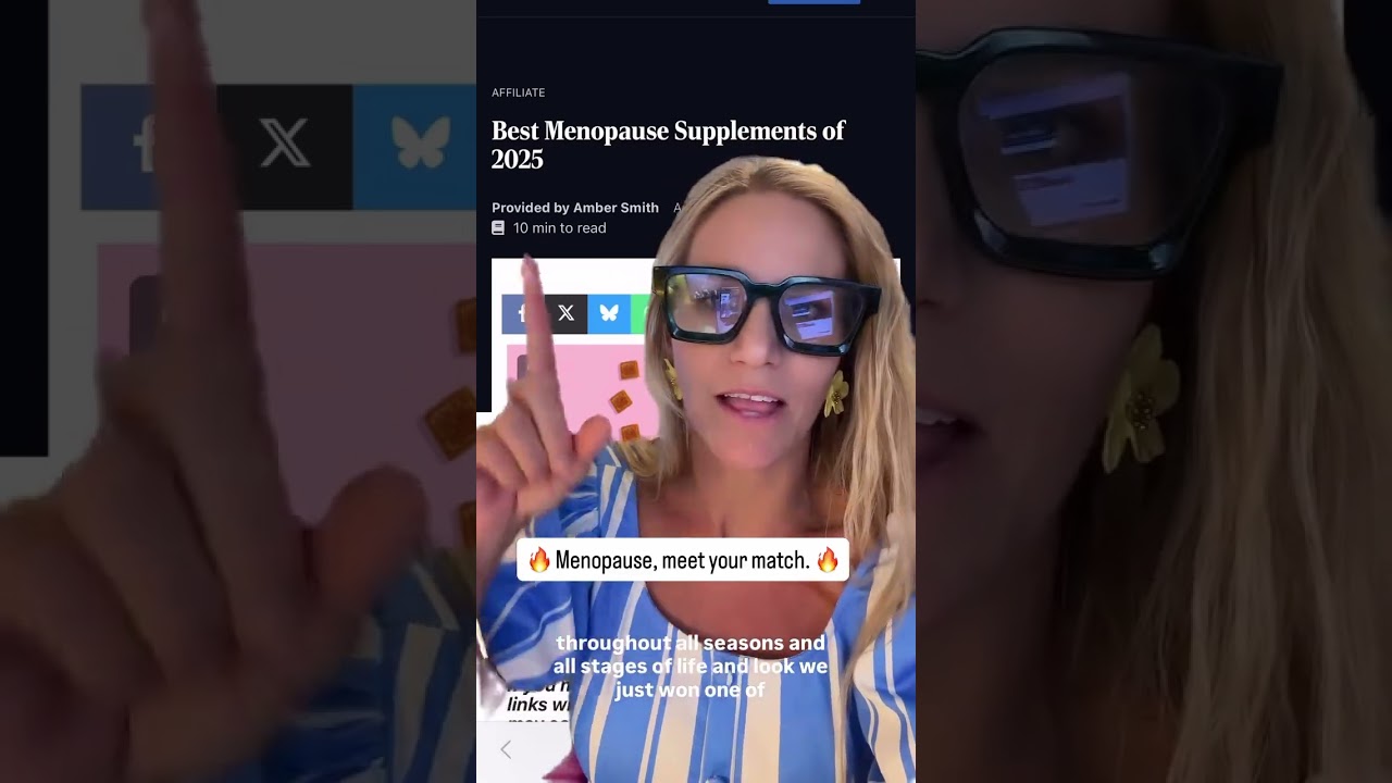 Pink Stork | Women's Wellness | Best Menopause Supplements of 2025