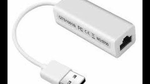 How to Download and Install USB LAN Adapter RD9700