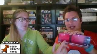 This Week with Weird Giraffe Games: Week 35: Dreams Prototypes and Blind Playtesting