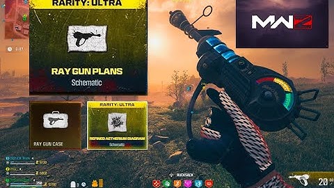 How to get the RAY GUN SCHEMATIC in MW3 ZOMBIES (easiest method no gun needed)
