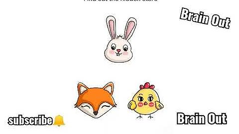 Level 67 of brain out | find out the hidden stars