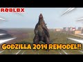 THE NEW GODZILLA 2014 REMODEL IS SO REALISTIC!!! | Roblox Kaiju Universe