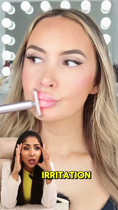 Lip routine...this is your reminder Not To copy every trend on socials 😅.Love Dr V #skincare