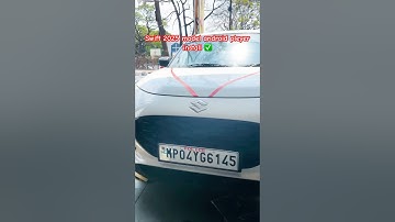 #swift 2025 android player install #caraccessories #new swift music 🎶 system #caraccessories #car