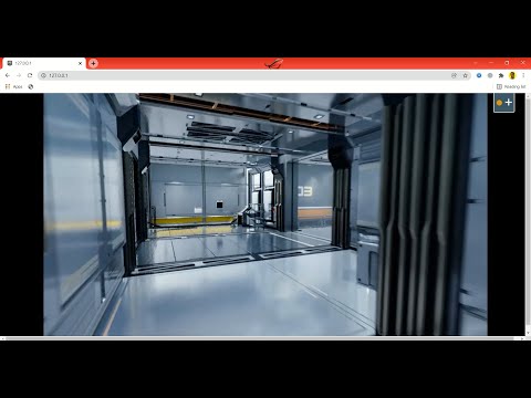Ray tracing on HTML in Unreal engine 4 !! It looks incredible !