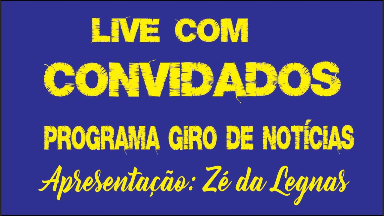 Programa Giro de Notícias com Zé da Legnas