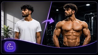 Ultra Realistic Bodybuilder Transformation – AI Prompt Generator Guide screenshot 3